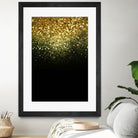 Sparkling Gold Glitter Glam #1 #shiny #decor #art by Anita & Bella Jantz on GIANT ART - yellow photo manipulation