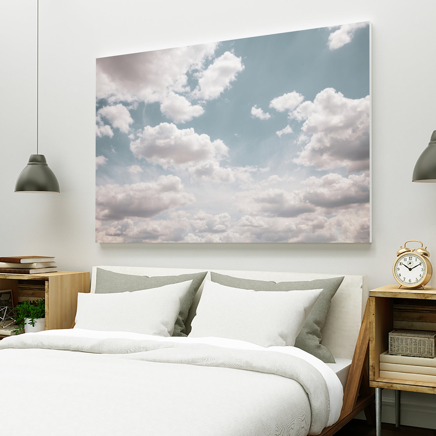 Dreamy Clouds 1 by Anitas Bellas Art on GIANT ART - coastal