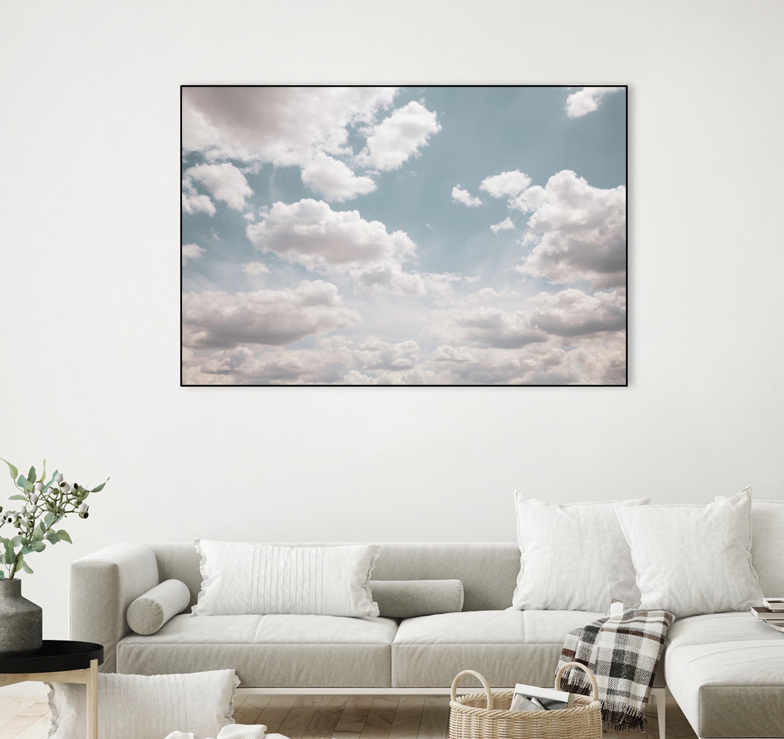 Dreamy Clouds 1 by Anitas Bellas Art on GIANT ART - coastal