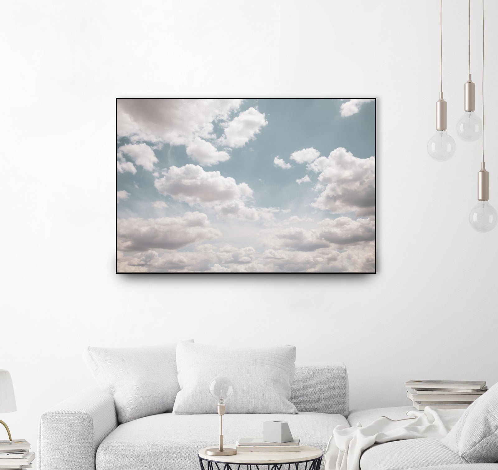 Dreamy Clouds 1 by Anitas Bellas Art on GIANT ART - coastal