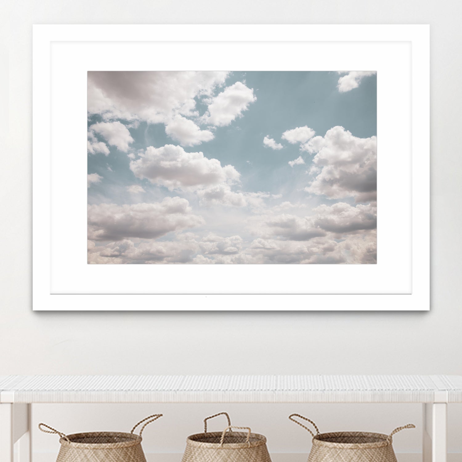 Dreamy Clouds 1 by Anitas Bellas Art on GIANT ART - coastal