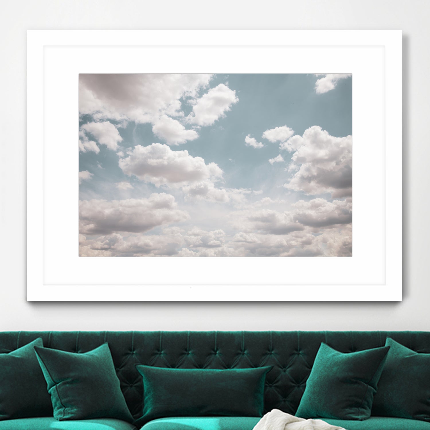 Dreamy Clouds 1 by Anitas Bellas Art on GIANT ART - coastal