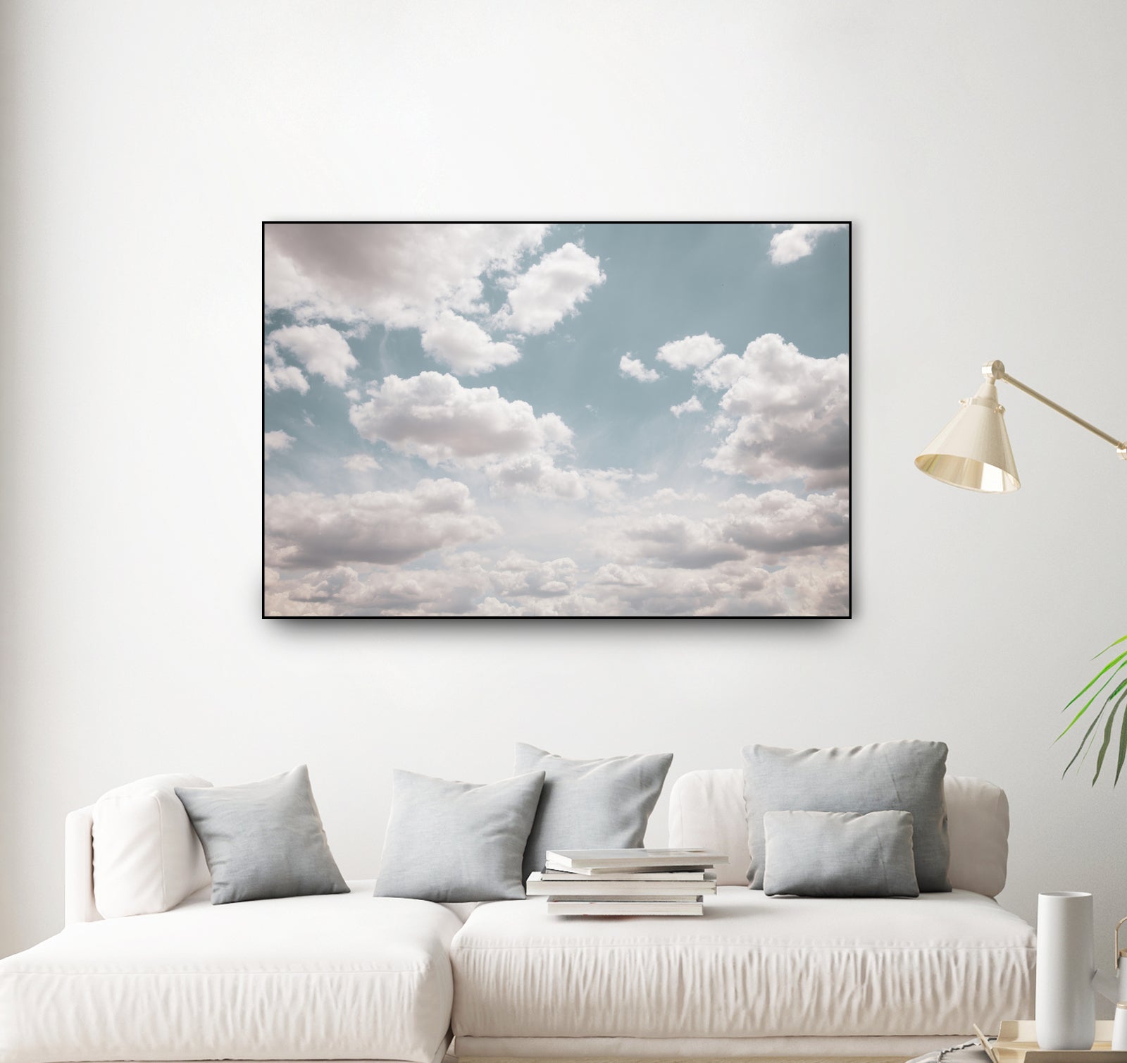 Dreamy Clouds 1 by Anitas Bellas Art on GIANT ART - coastal