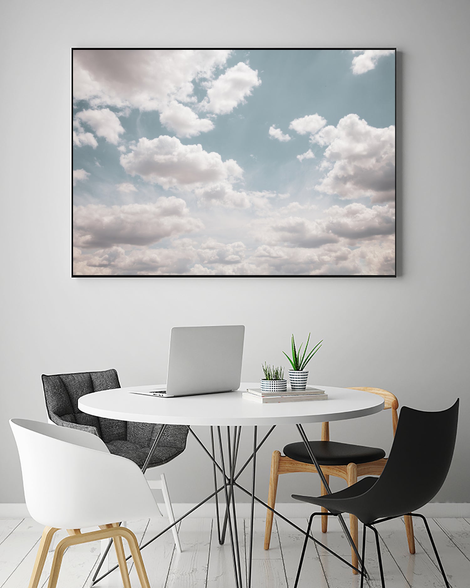 Dreamy Clouds 1 by Anitas Bellas Art on GIANT ART - coastal