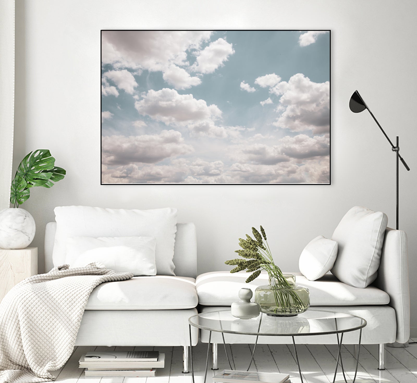 Dreamy Clouds 1 by Anitas Bellas Art on GIANT ART - coastal