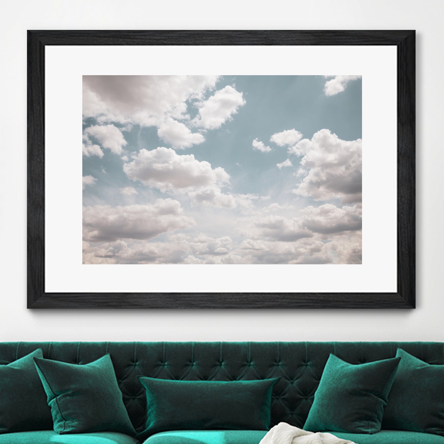 Dreamy Clouds 1 by Anitas Bellas Art on GIANT ART - coastal