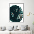 Malachite with Rose Gold Glitter #1 #shiny #gem #decor #art by Anita & Bella Jantz on GIANT ART - green photo illustration