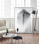 Alone In The City by GEN Z by Rigaud Mickaël on GIANT ART - gray photo illustration