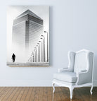 Alone In The City by GEN Z by Rigaud Mickaël on GIANT ART - gray photo illustration