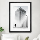 Alone In The City by GEN Z by Rigaud Mickaël on GIANT ART - gray photo illustration