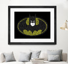 Batman Logo by Caroline BESSIERES on GIANT ART - black digital drawing