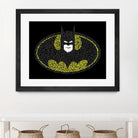 Batman Logo by Caroline BESSIERES on GIANT ART - black digital drawing