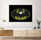 Batman Logo by Caroline BESSIERES on GIANT ART - black digital drawing