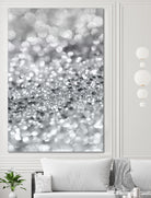 Silver Gray Lady Glitter #1 #shiny #decor #art by Anita & Bella Jantz on GIANT ART - gray photo manipulation