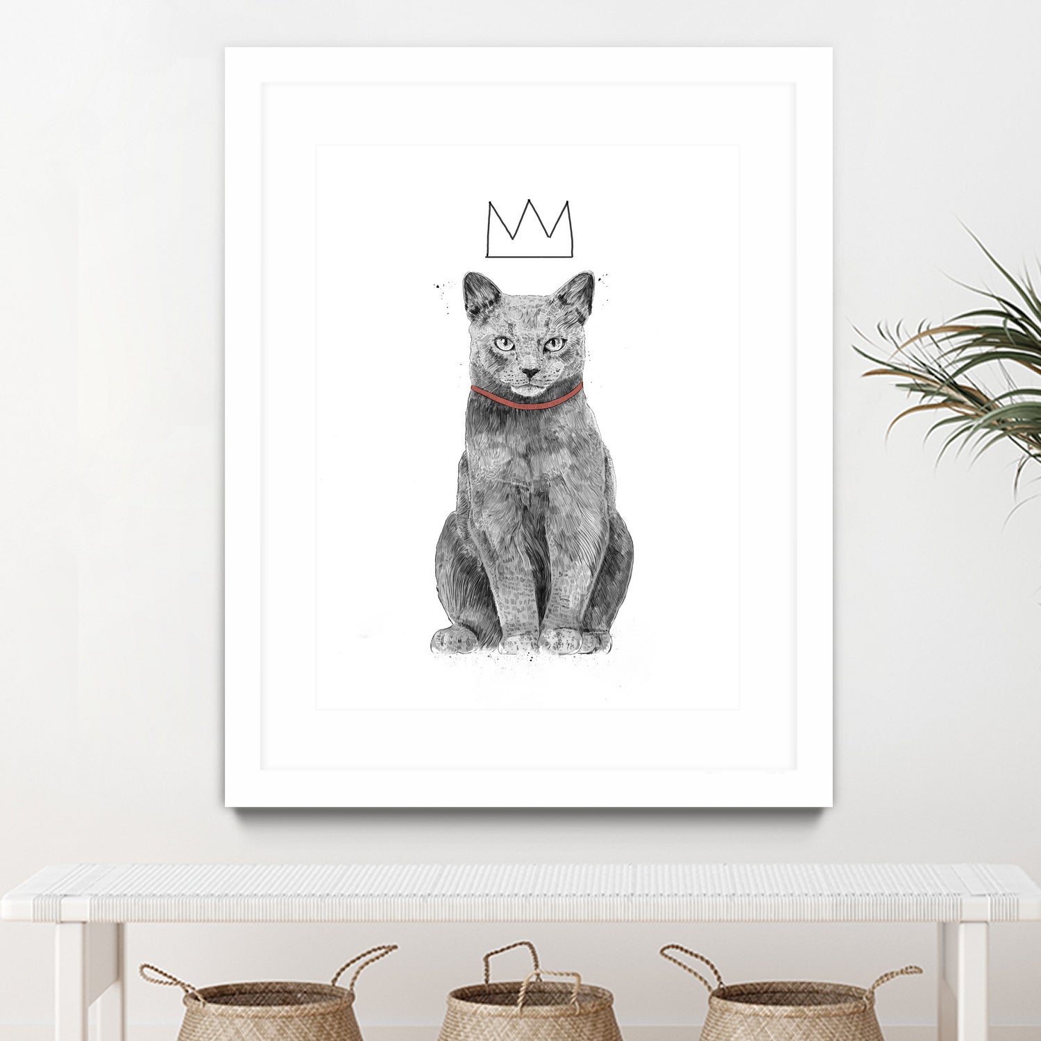 King Of Everything by Solti Balázs on GIANT ART - white digital drawing