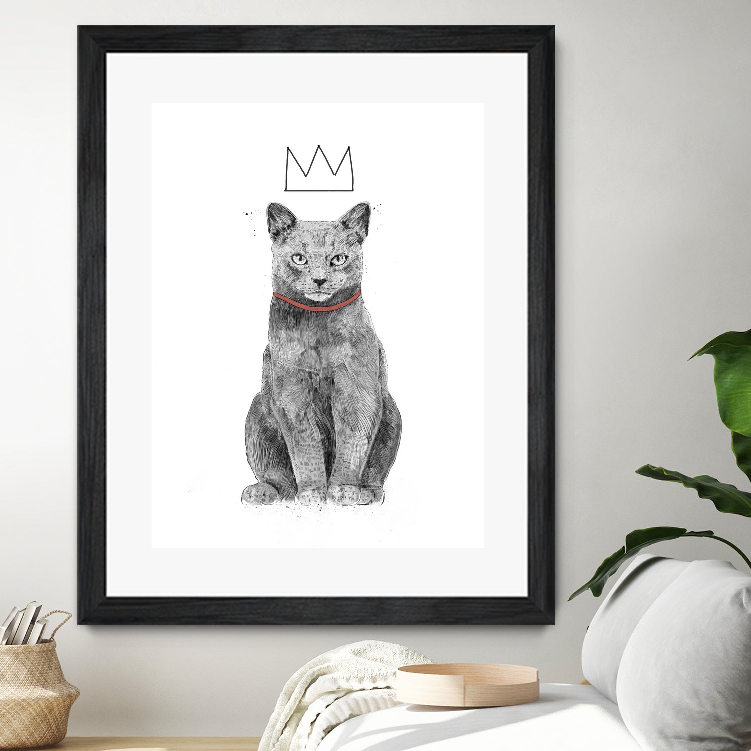 King Of Everything by Solti Balázs on GIANT ART - white digital drawing