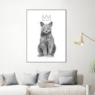 King Of Everything by Solti Balázs on GIANT ART - white digital drawing