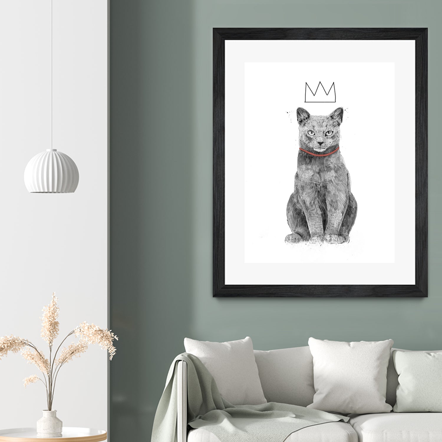 King Of Everything by Solti Balázs on GIANT ART - white digital drawing