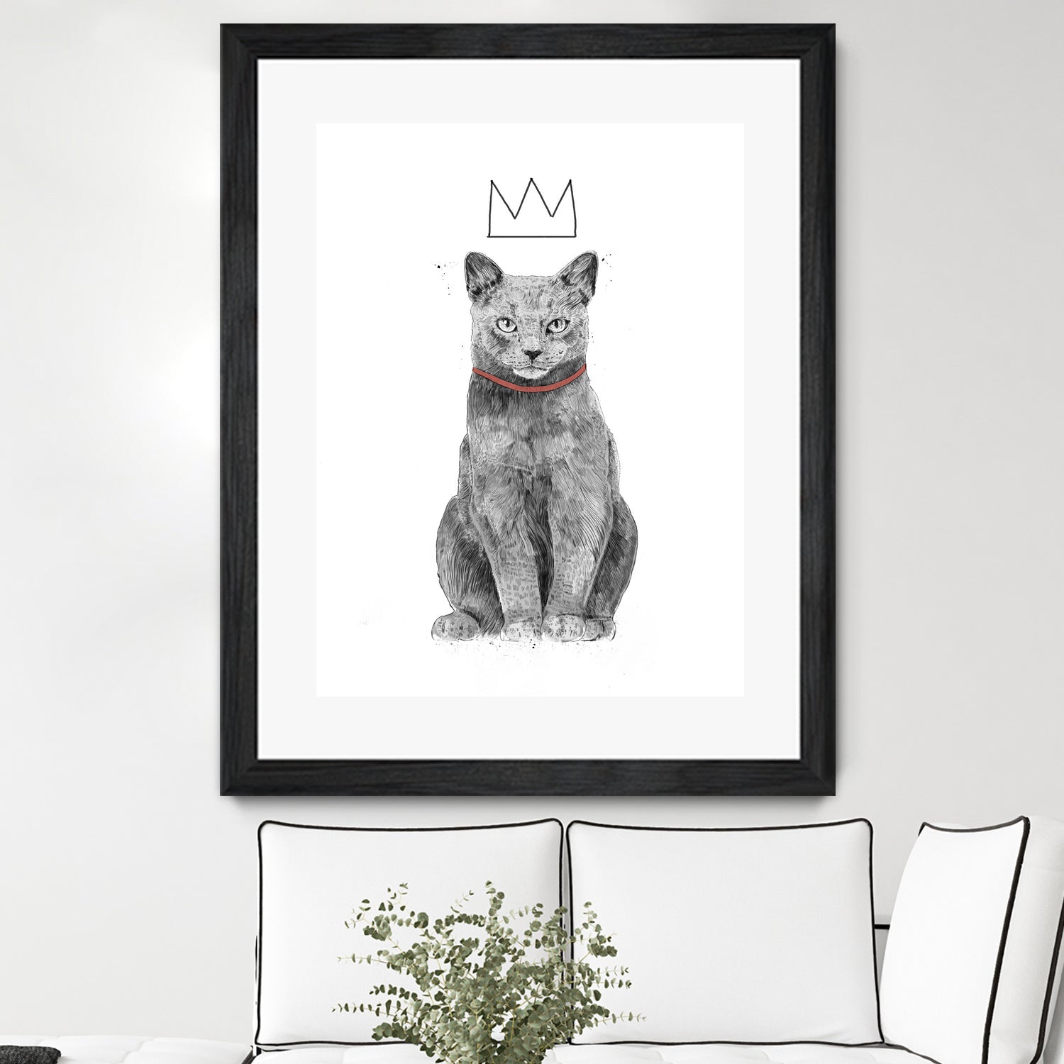 King Of Everything by Solti Balázs on GIANT ART - white digital drawing