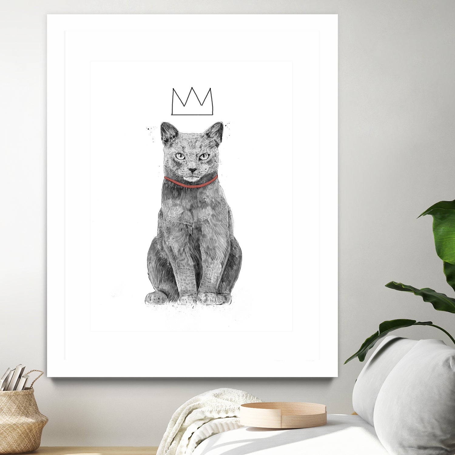 King Of Everything by Solti Balázs on GIANT ART - white digital drawing