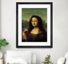 Monday Lisa by Artem Pozdnyakov on GIANT ART - brown photo illustration