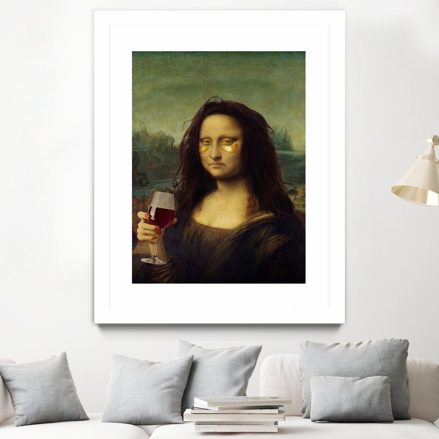 Monday Lisa by Artem Pozdnyakov on GIANT ART - brown photo illustration