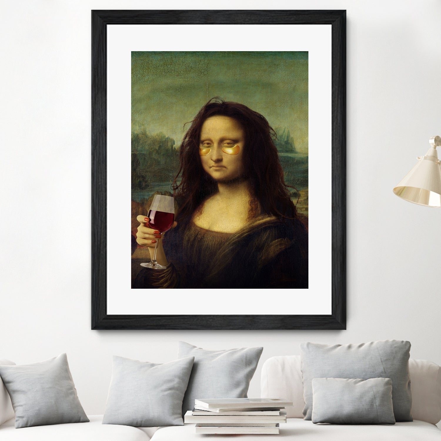 Monday Lisa by Artem Pozdnyakov on GIANT ART - brown photo illustration