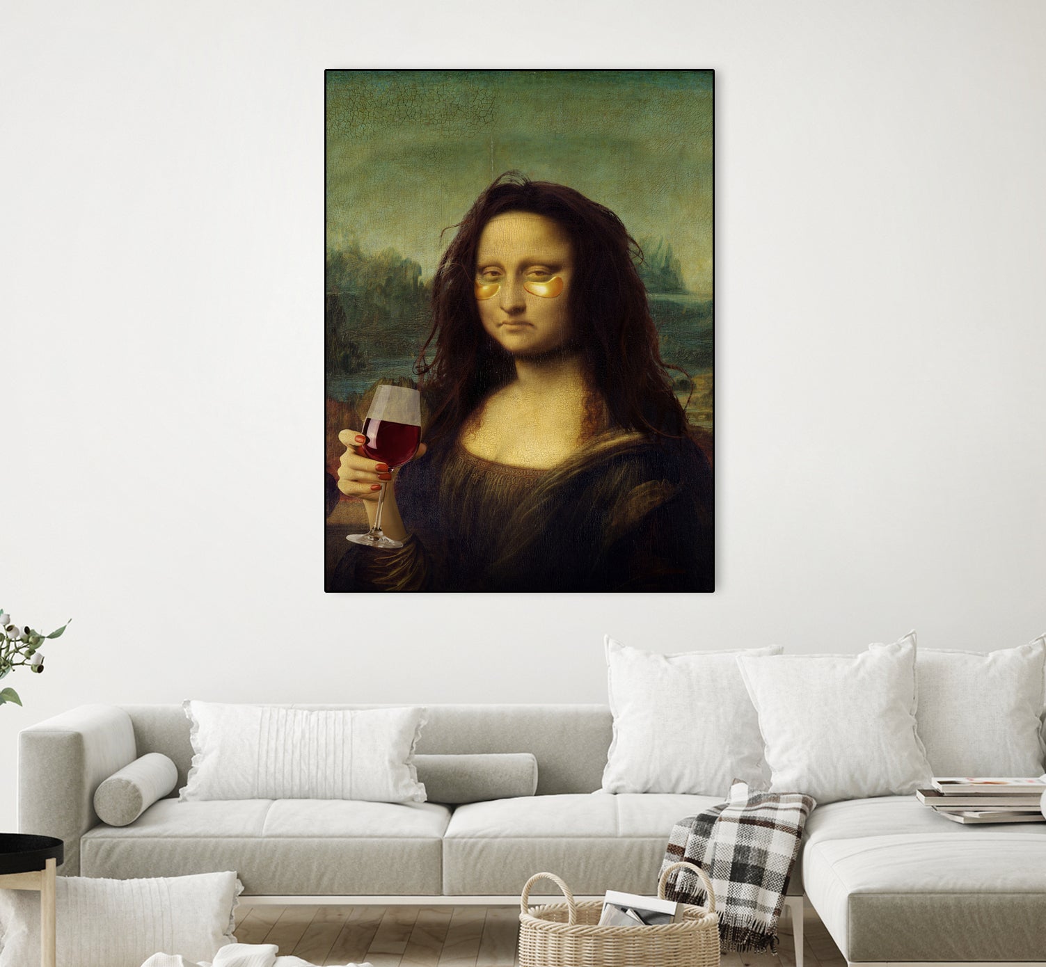 Monday Lisa by Artem Pozdnyakov on GIANT ART - brown photo illustration