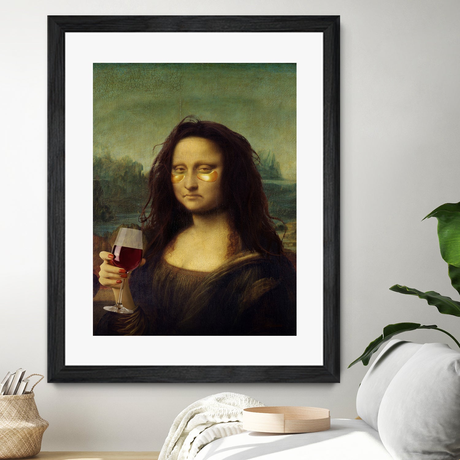 Monday Lisa by Artem Pozdnyakov on GIANT ART - brown photo illustration