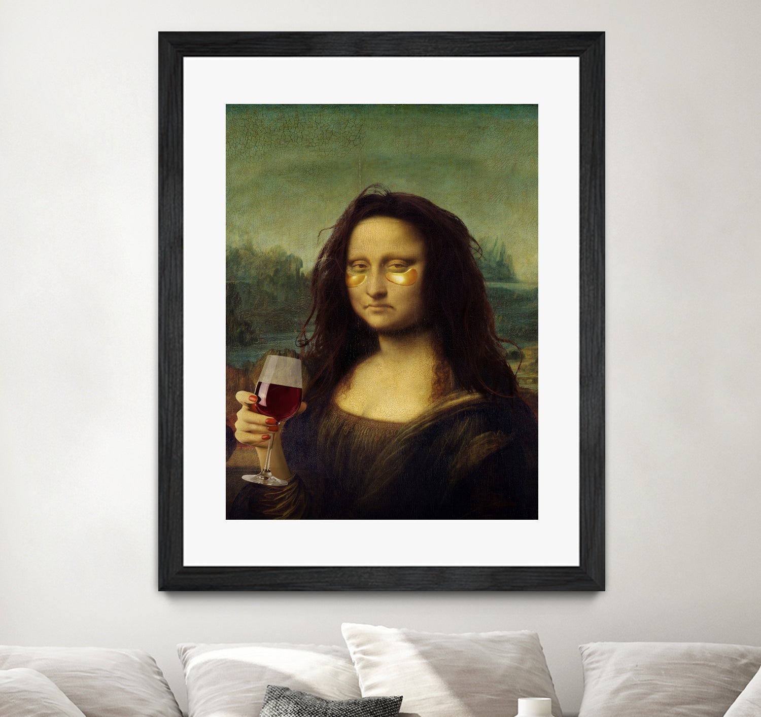 Monday Lisa by Artem Pozdnyakov on GIANT ART - brown photo illustration