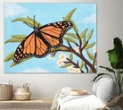 Monarch Butterfly by Living Word Designs Art Studio on GIANT ART - blue digital drawing