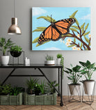 Monarch Butterfly by Living Word Designs Art Studio on GIANT ART - blue digital drawing