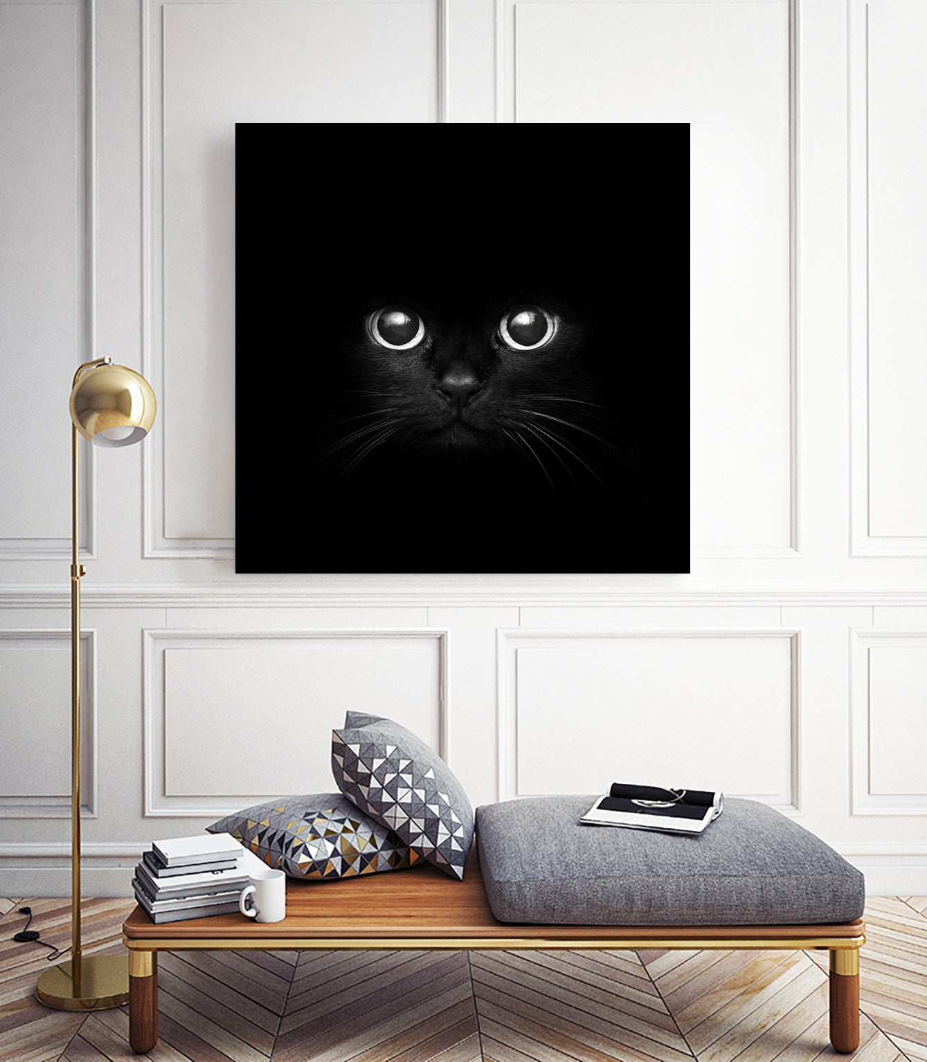 Black Cat Face by Wiguna Asmorohadi on GIANT ART - black cartooning