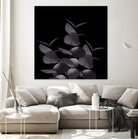 Eucalyptus Leaves Black Black #1 #foliage #decor #art by Anita & Bella Jantz on GIANT ART - black photo illustration