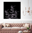 Eucalyptus Leaves Black Black #1 #foliage #decor #art by Anita & Bella Jantz on GIANT ART - black photo illustration