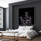 Eucalyptus Leaves Black Black #1 #foliage #decor #art by Anita & Bella Jantz on GIANT ART - black photo illustration