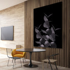 Eucalyptus Leaves Black Black #1 #foliage #decor #art by Anita & Bella Jantz on GIANT ART - black photo illustration