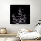 Eucalyptus Leaves Black Black #1 #foliage #decor #art by Anita & Bella Jantz on GIANT ART - black photo illustration