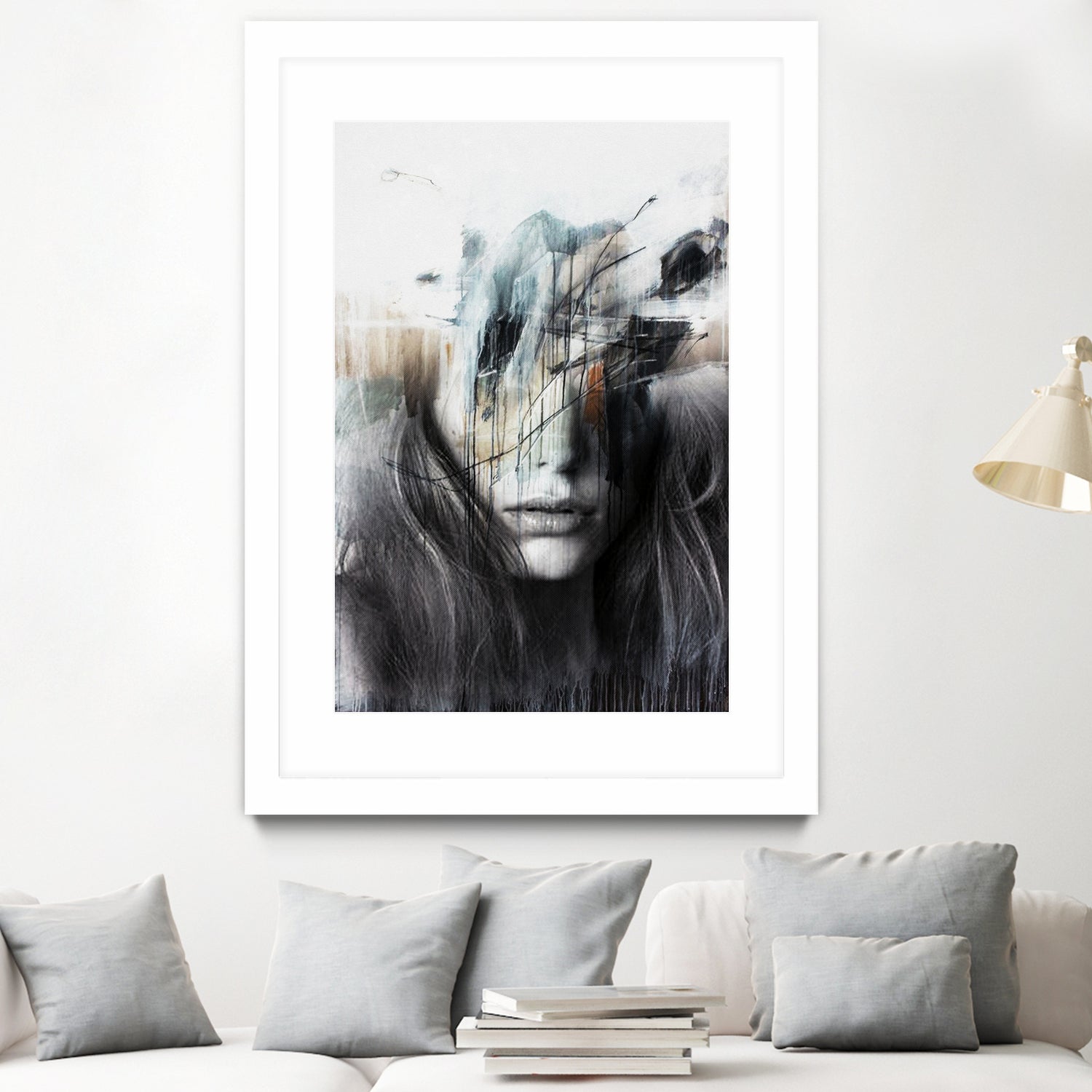 Abstract elegance ... by Menelaos Trompoukis on GIANT ART - white digital painting