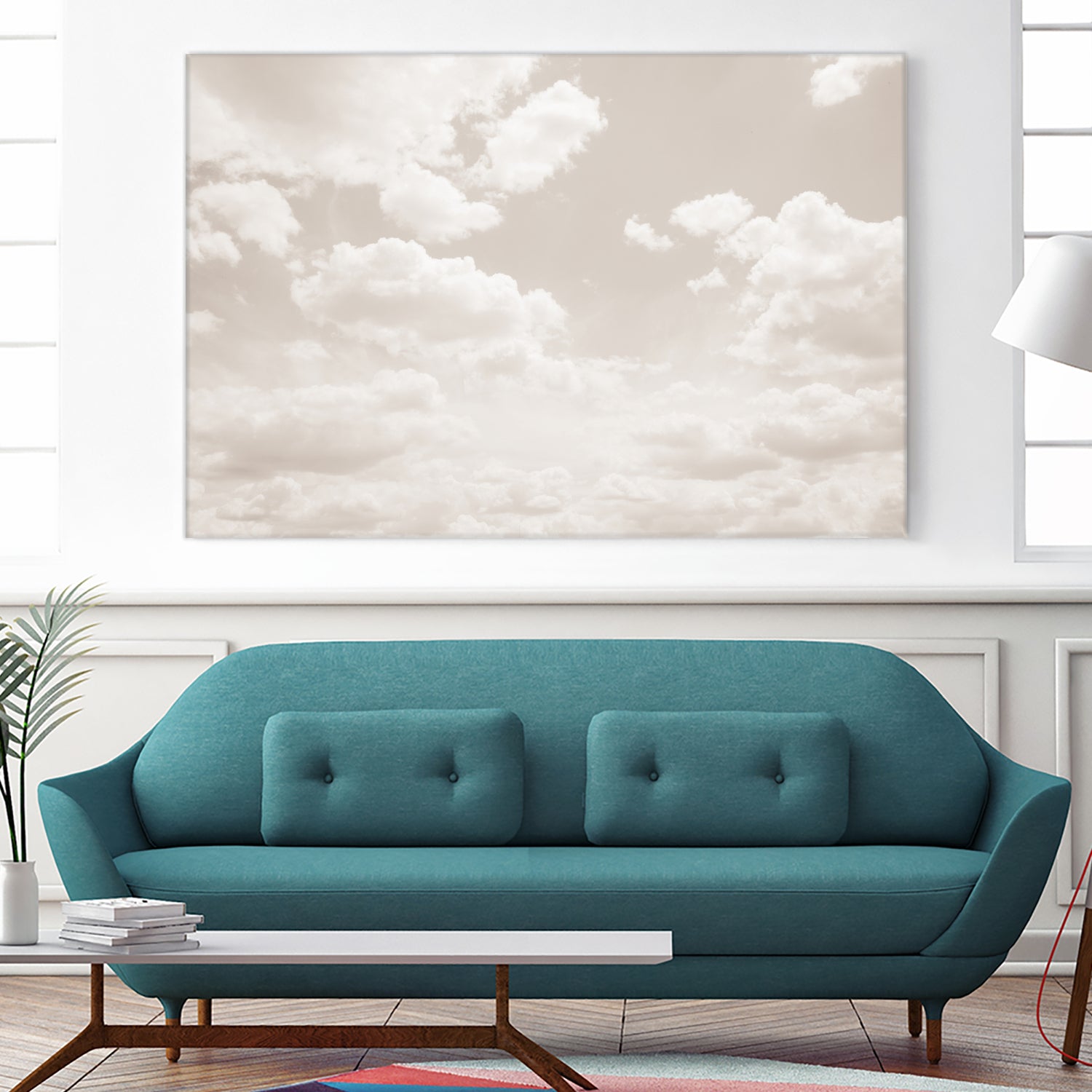 Dreamy Clouds 3 by Anitas Bellas Art on GIANT ART - coastal