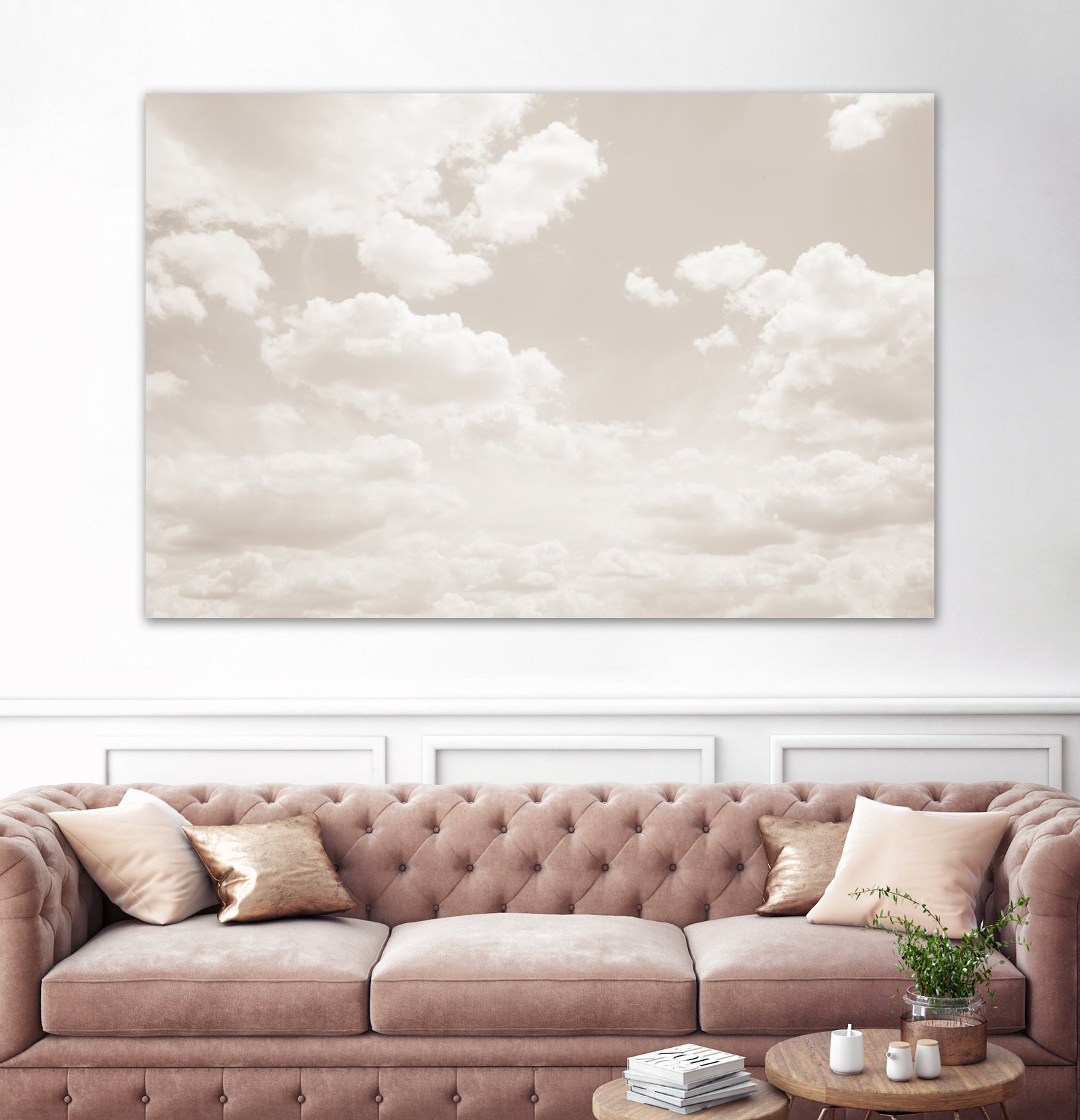 Dreamy Clouds 3 by Anitas Bellas Art on GIANT ART - coastal