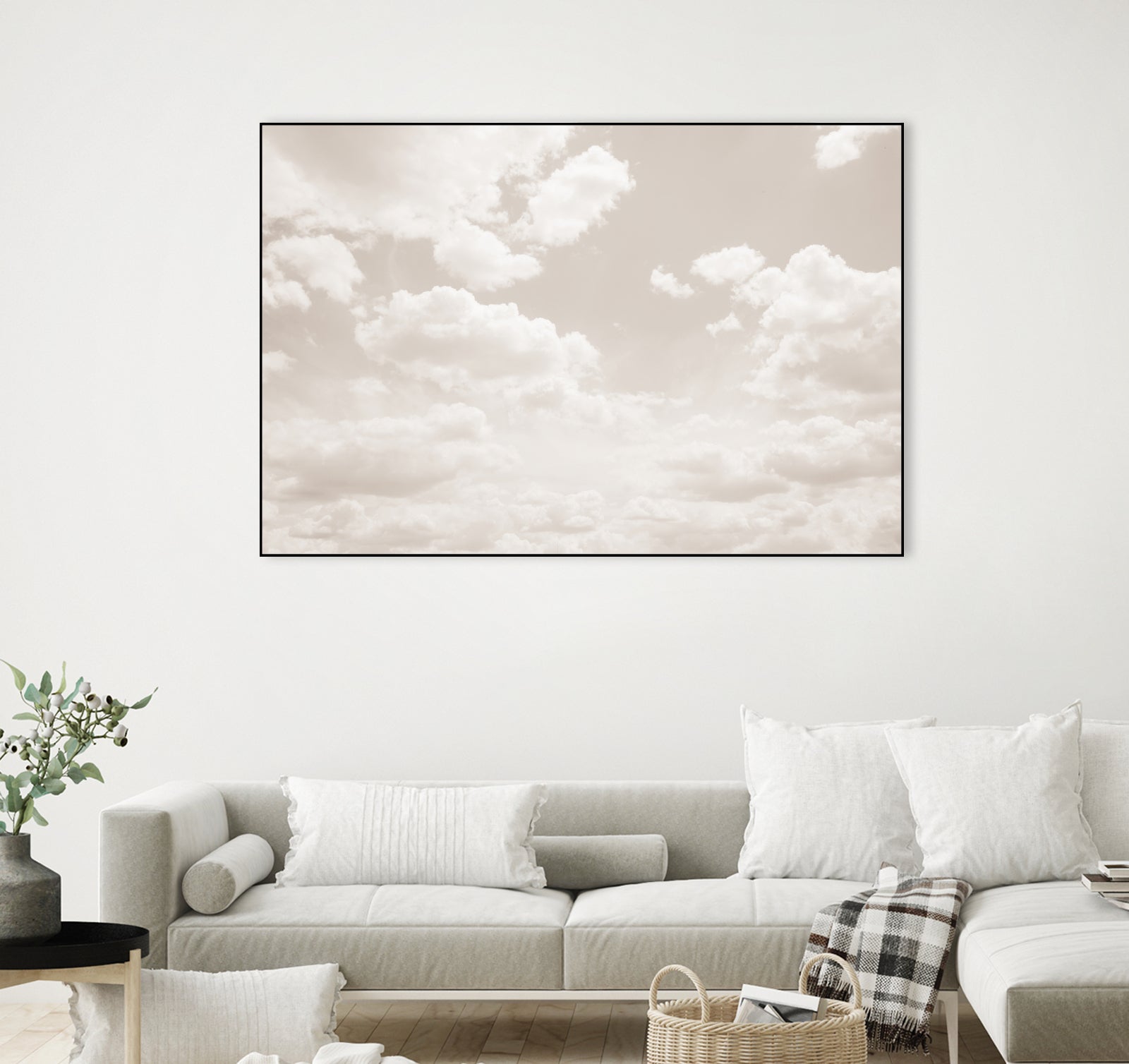 Dreamy Clouds 3 by Anitas Bellas Art on GIANT ART - coastal