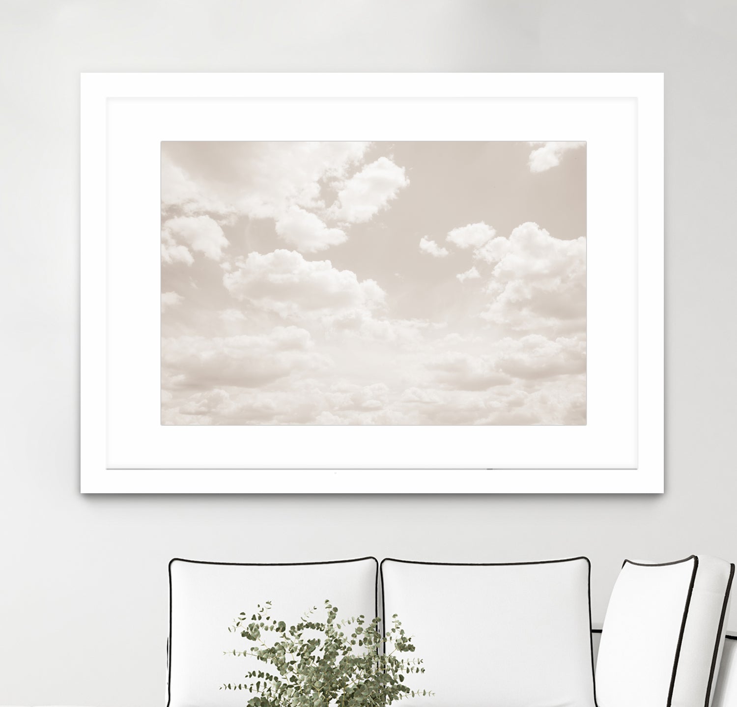 Dreamy Clouds 3 by Anitas Bellas Art on GIANT ART - coastal