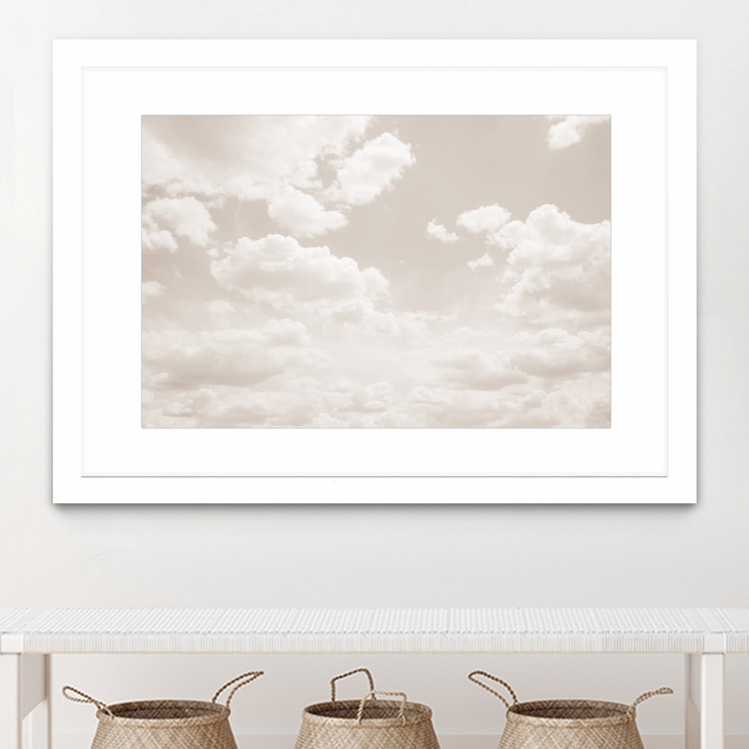 Dreamy Clouds 3 by Anitas Bellas Art on GIANT ART - coastal