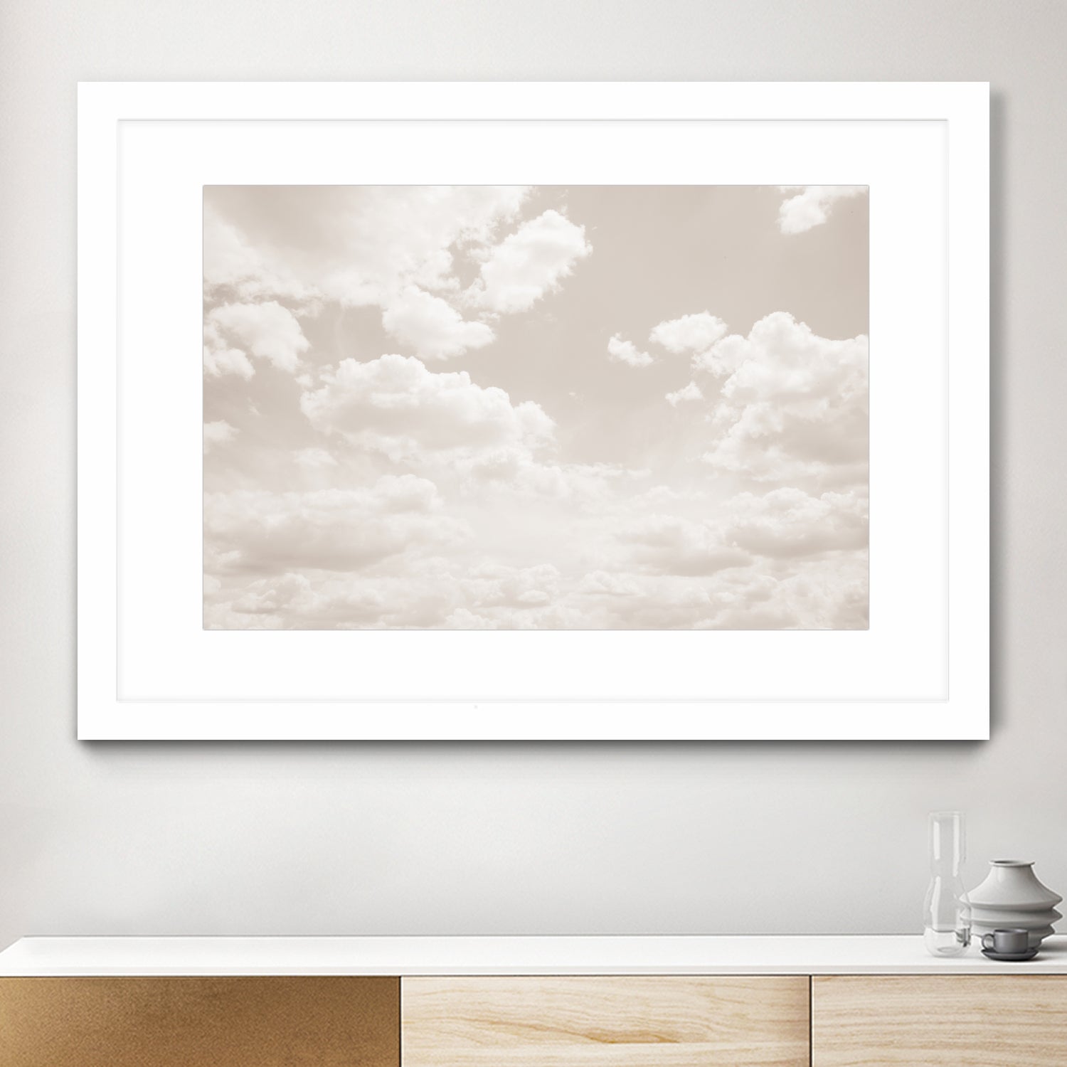 Dreamy Clouds 3 by Anitas Bellas Art on GIANT ART - coastal