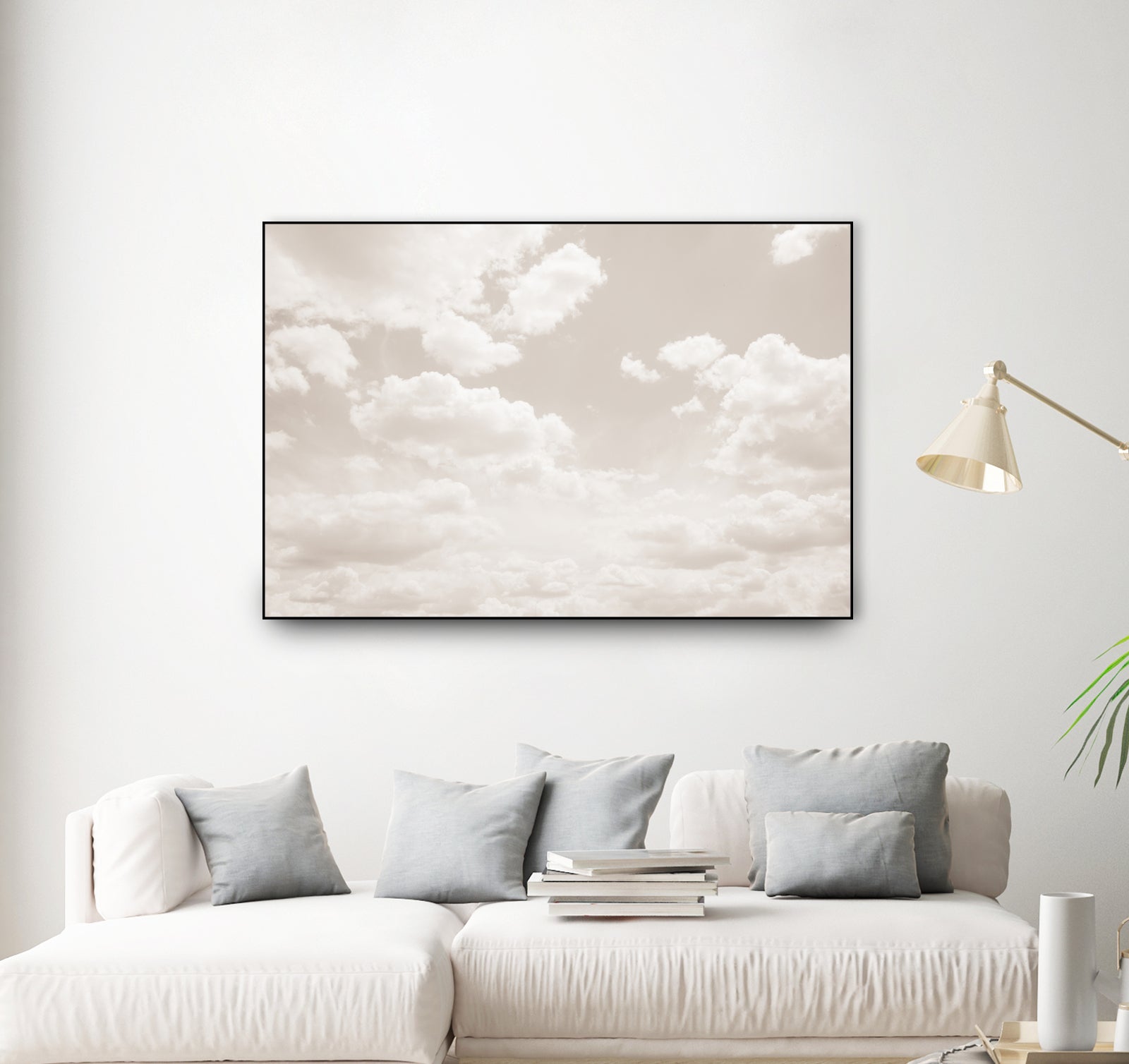 Dreamy Clouds 3 by Anitas Bellas Art on GIANT ART - coastal