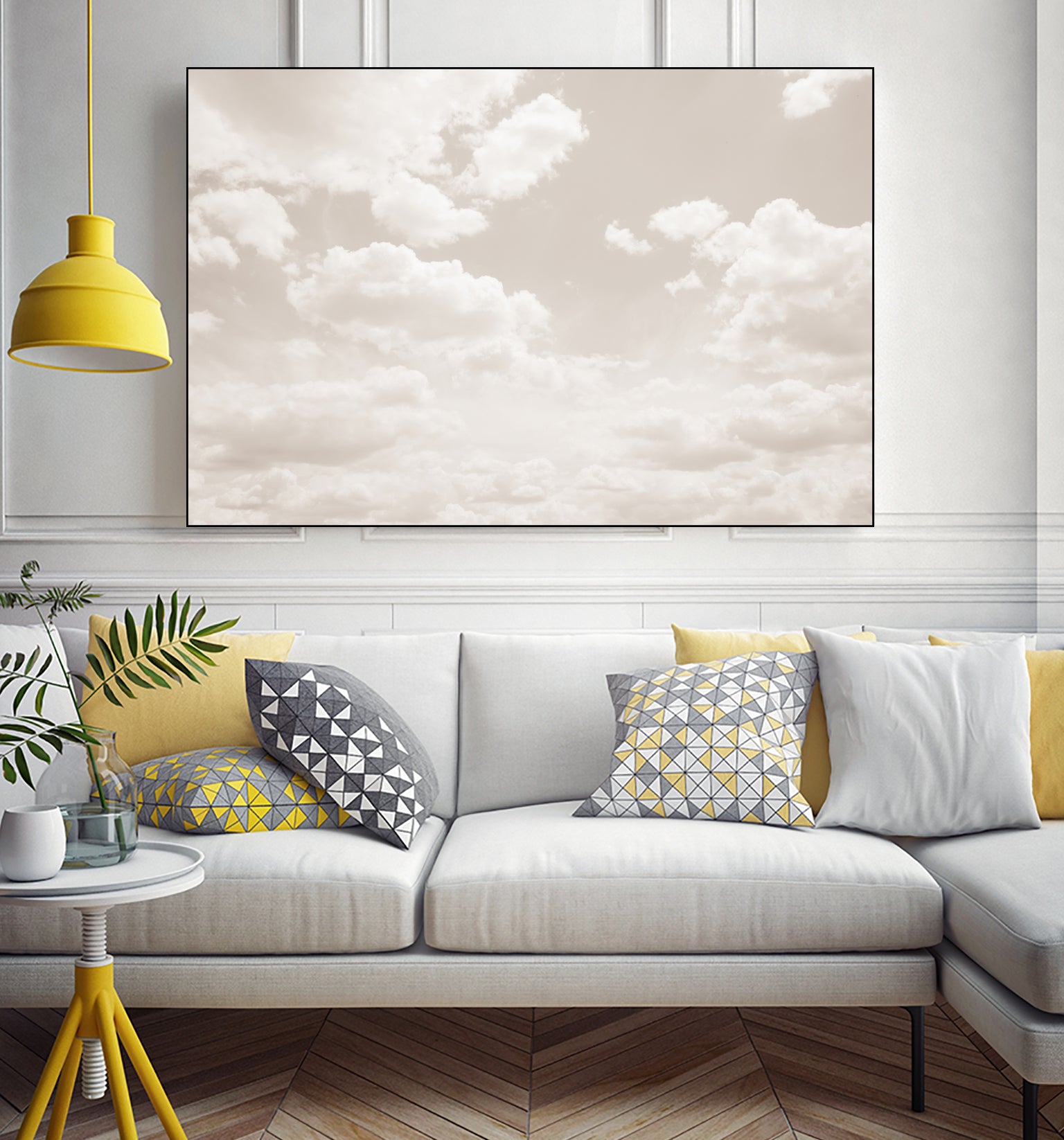 Dreamy Clouds 3 by Anitas Bellas Art on GIANT ART - coastal