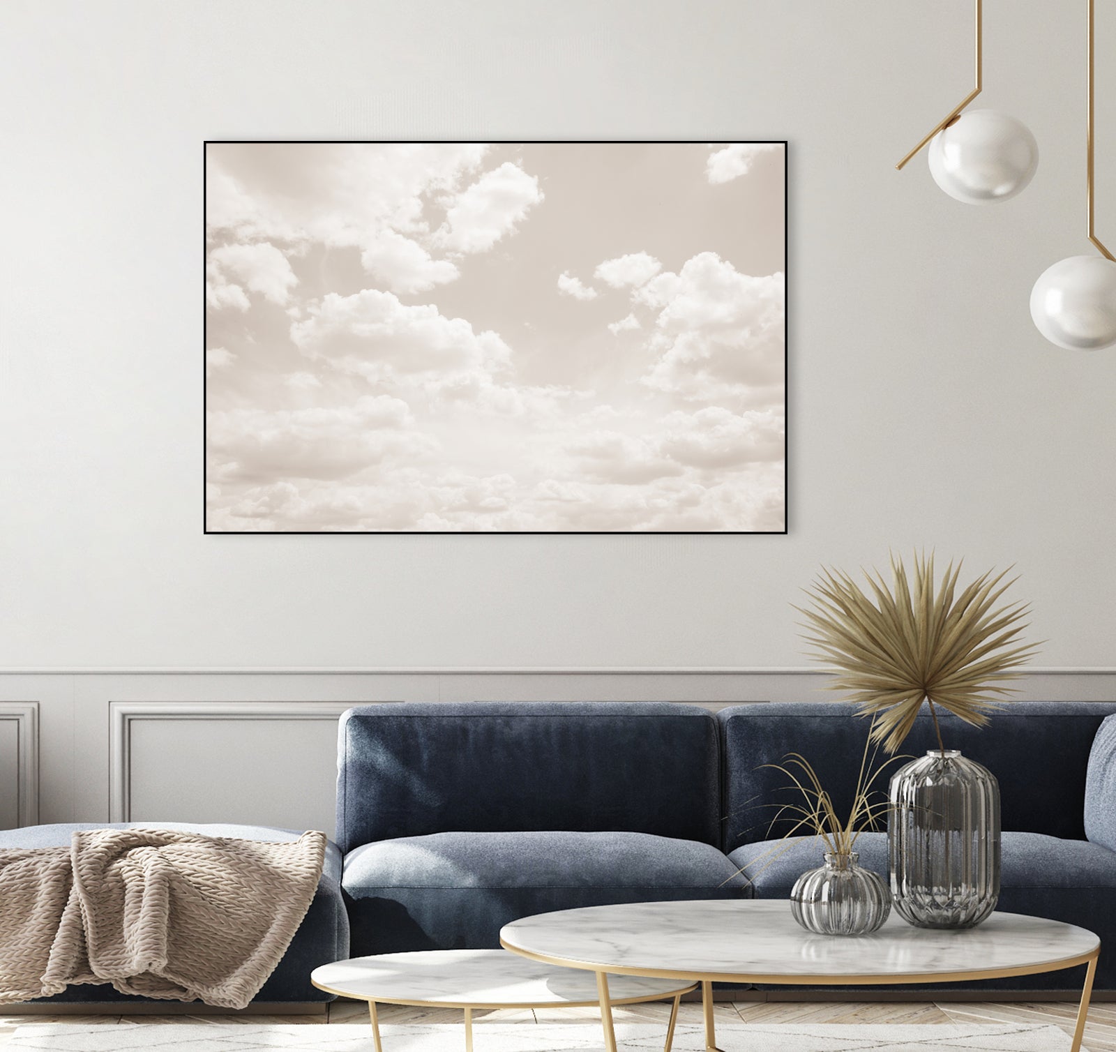 Dreamy Clouds 3 by Anitas Bellas Art on GIANT ART - coastal