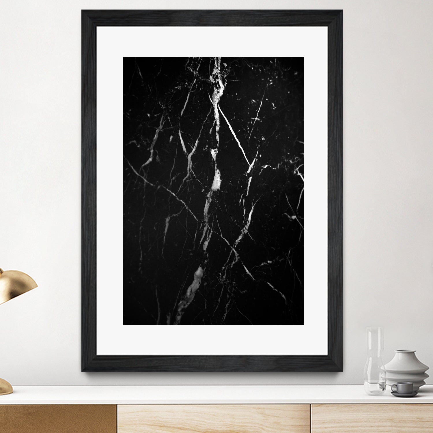 Black Marble Glam #1 #decor #art by Anita & Bella Jantz on GIANT ART - black photo illustration