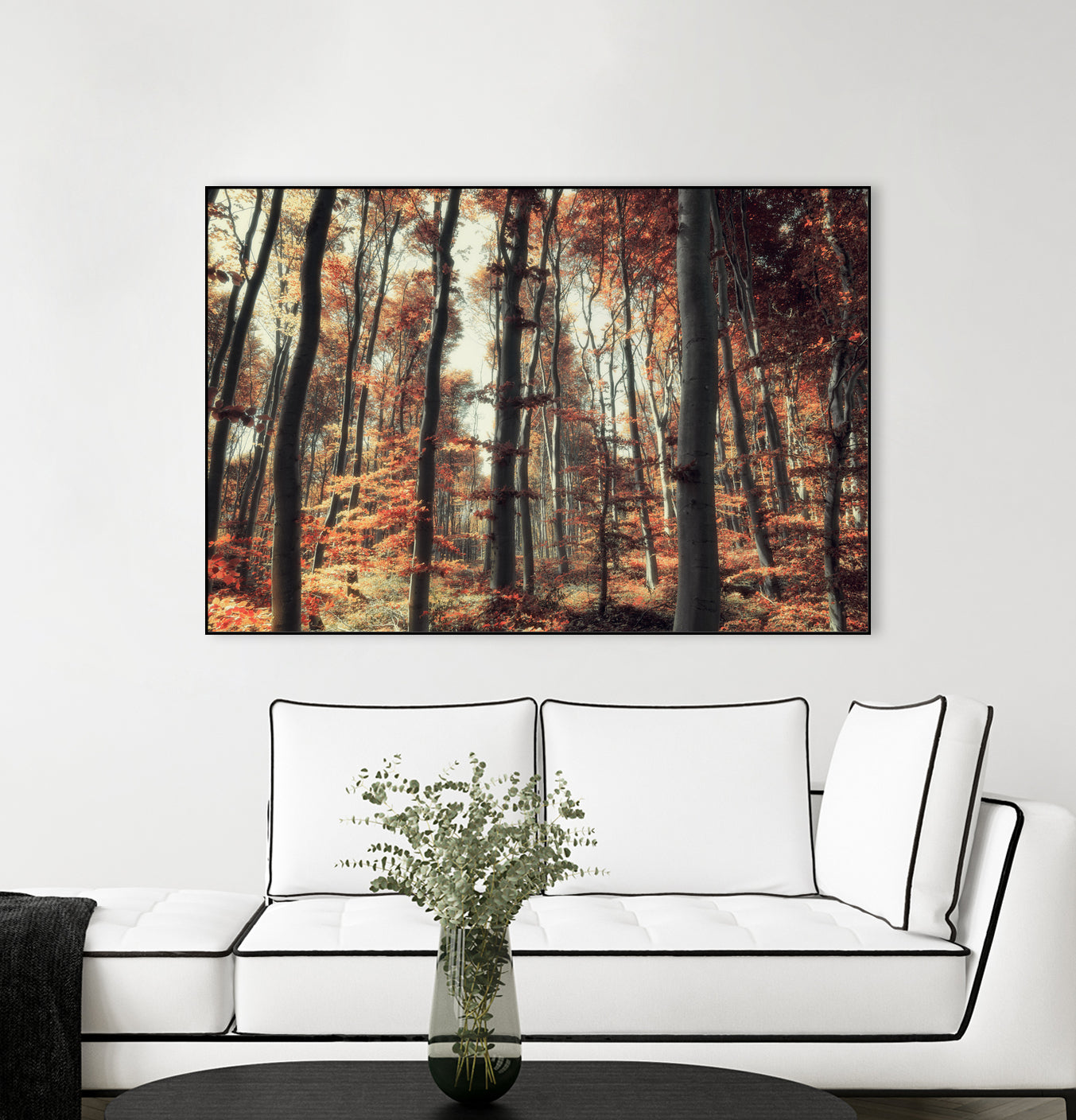 Fall in the woods by Pascal Deckarm on GIANT ART - orange photo manipulation